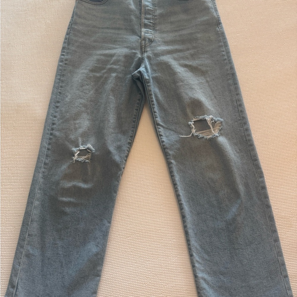 Levi's Ribcage Straight Ankle Jeans